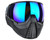 HK Army KLR Paintball Mask - Onyx w/ Arctic Blue Lens