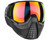 HK Army KLR Paintball Mask - Onyx w/ Ruby Lens