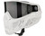 HK Army HSTL Skull Thermal Paintball Mask - Ghost (White w/ Smoke Lens)