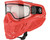 HK Army HSTL Skull Thermal Paintball Mask - (Red w/ Clear Lens)