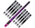 HK Army 15" Autococker Threaded LAZR Elite "Orbit" Barrel Kit w/ Black Inserts - Dust Purple/Black