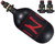 Ninja SL2 Carbon Fiber Air Tank - 68/4500 w/ Pro V2 Series Regulator - Matte Black/Red