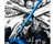 HK Army 15" Autococker Threaded LAZR Elite "Fossil" Barrel Kit w/ Colored Inserts - Dust Blue