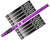 HK Army 15" Luxe Threaded LAZR Elite "Fossil" Barrel Kit w/ Black Inserts - Dust Purple