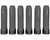 HK Army 6-Pack 185 Round MaxLock Paintball Pods - Graphite