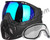 HK Army SLR Paintball Mask w/ Free Additional Clear Lens - Tsunami (Black/Black/Black w/ Arctic Lens)