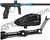 HK Army Shocker AMP Electronic Paintball Gun w/ Free TFX 3 Loader & Marker Stand - Black/Teal