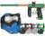 Empire Axe 2.0 Paintball Gun w/ V-Force Grill 2.0 Mask Bundle - Dust Forest Green/Dust Orange