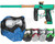 Empire Axe 2.0 Paintball Gun w/ V-Force Grill 2.0 Mask Bundle - Dust Spearmint/Dust Orange