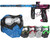 Empire Axe 2.0 Paintball Gun w/ V-Force Grill 2.0 Mask Bundle - Polished Acid Wash Blue/Pink Fade