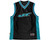 JT Basketball Retro Tank Top - Black/Teal