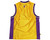 JT Basketball Retro Tank Top - Yellow/Purple