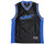 JT Basketball Retro Tank Top - Black/Blue