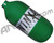 Ninja Lite Carbon Fiber Air Tank (Bottle Only) - 45/4500 - Solid Green
