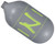 Ninja SL2 Carbon Fiber Air Tank (Bottle Only) - 68/4500 - Matte Gunsmoke/Lime