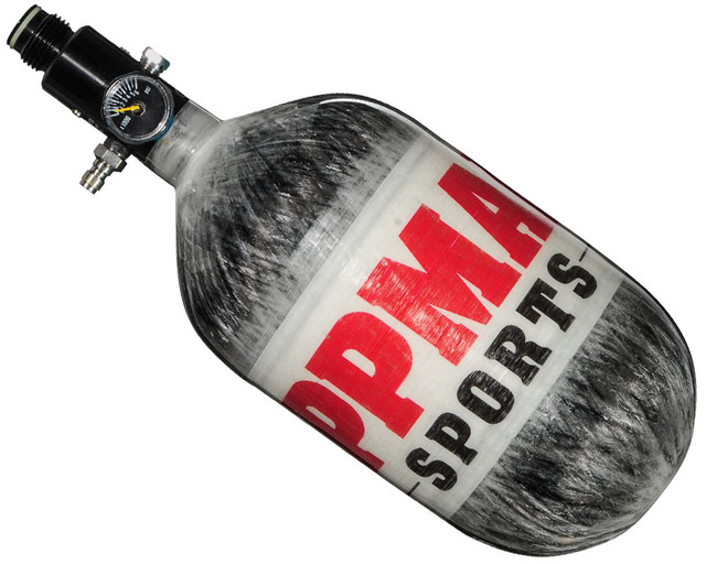Lot De 2 Bouteilles De Air (tank) Pour Paintball Ninja - Occasion, Bon état - Avec Hose