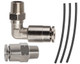 IMI NORGREN Raccord coudé pivotant 102470618 Filetage extérieur: 1/8 IMI NORGREN Raccord coudé pivotant 102470618 Filetage extérieur: 1/8