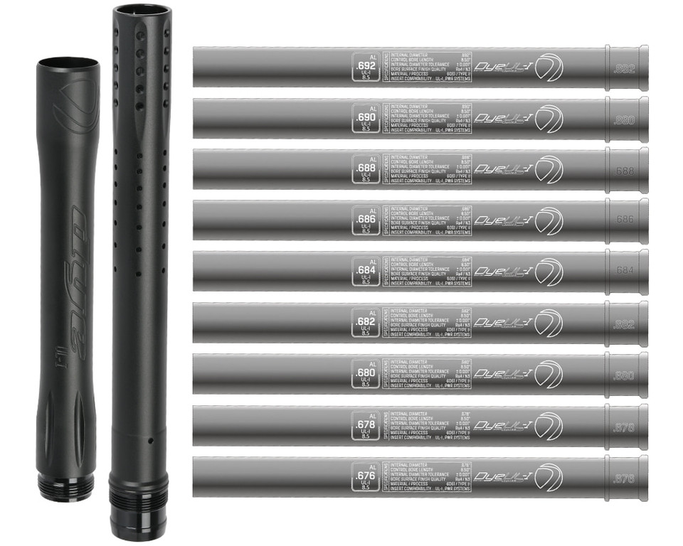 Laufrückteil Dye UL-I, schwarz matt | Shop