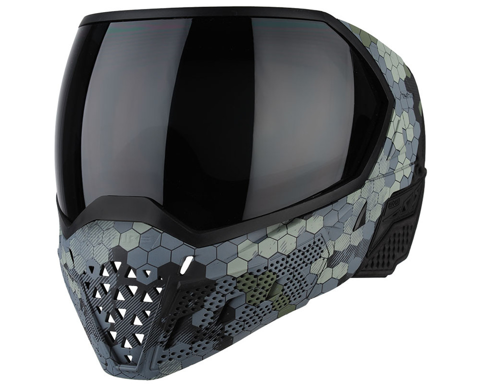 Masque De Paintball Empire EVS Noir Avec Sacoche - Occasion, Lentille Transparente Neuve