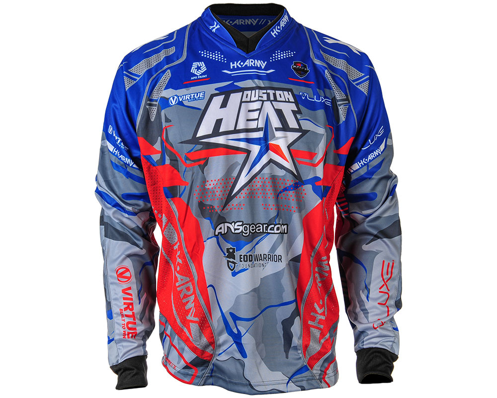 New HK Army Freeline Paintball Jersey - 2019 Dynasty World Cup - Blue -  Large 