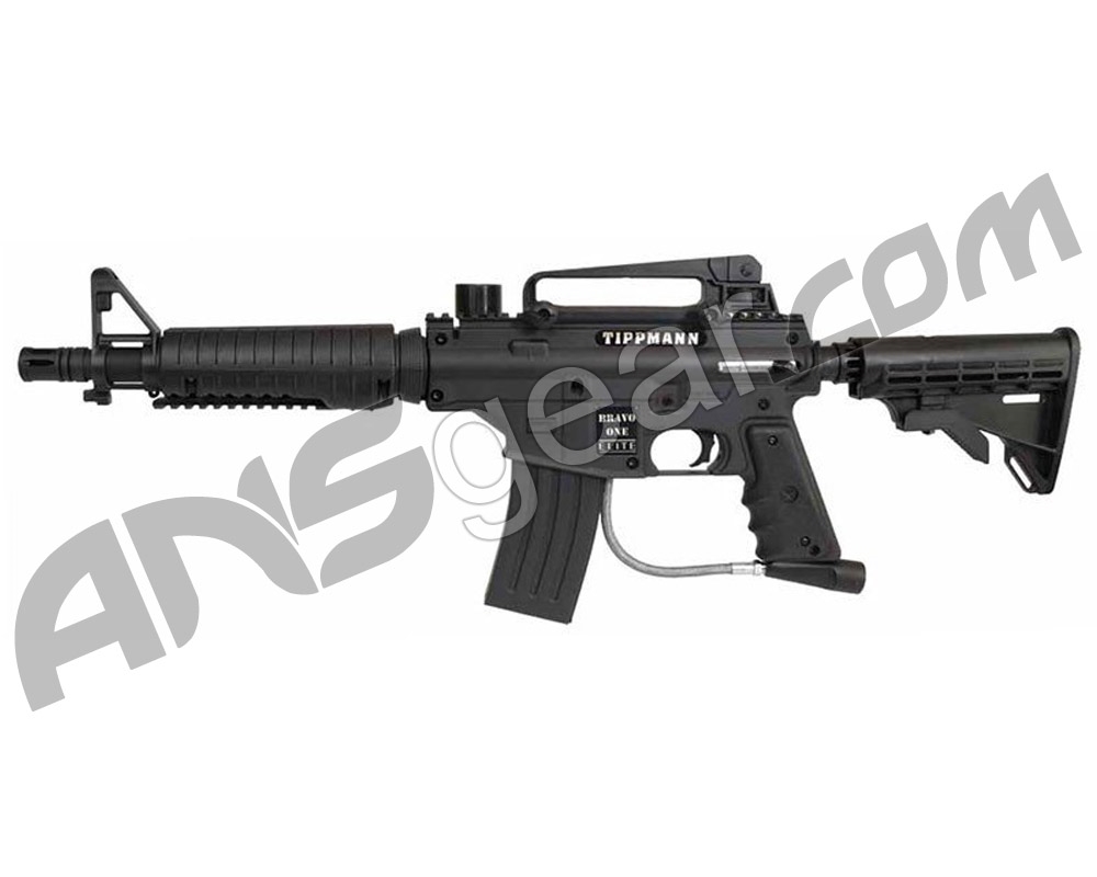 Tippmann A-5 .68 Caliber Sniper Paintball Gun with Red Dot Black