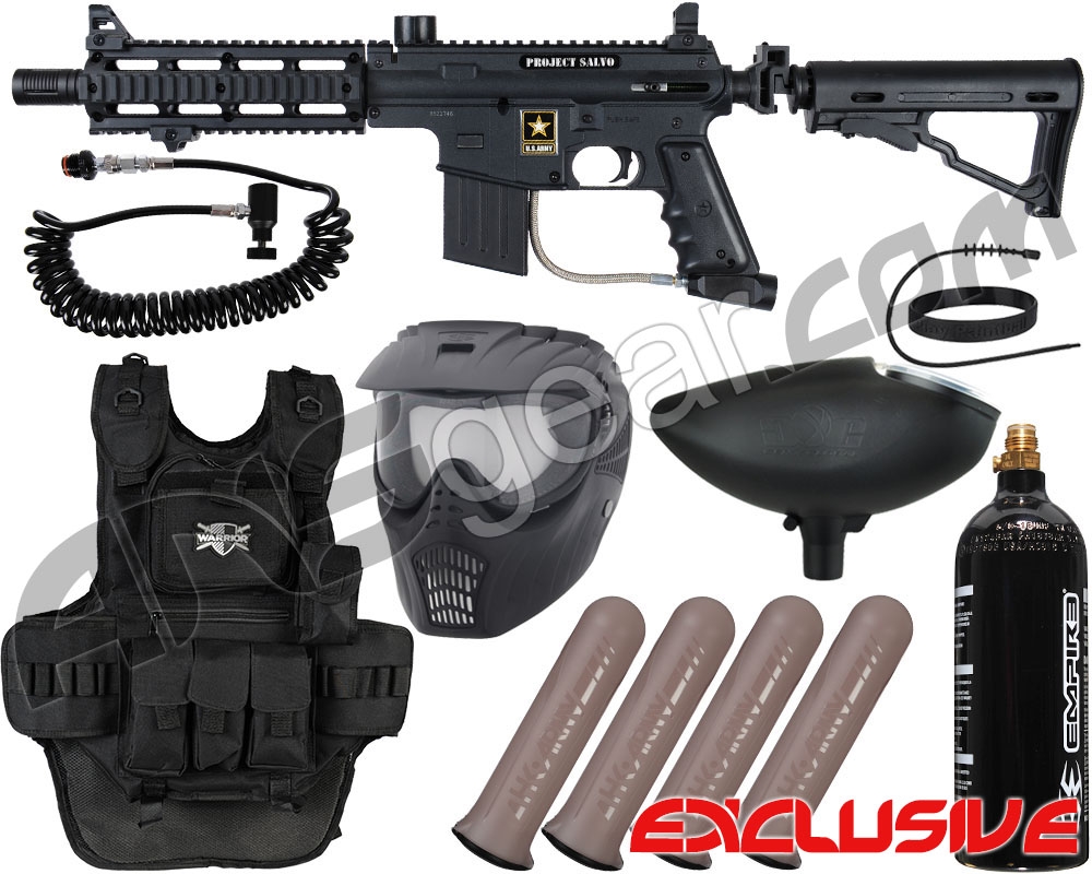 3Skull US Army Project Salvo Paintball Marker Gun Elite Sniper Set