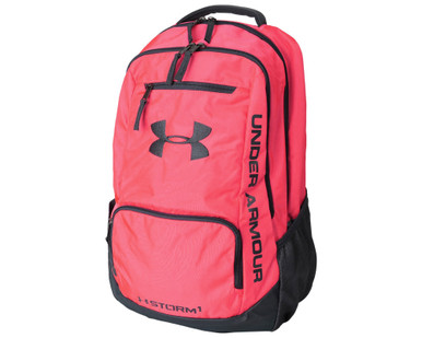 Under Armour Storm 1 Heatgear Backpack Neon Pink and Orange