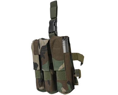 個人装備 Gregory RealTree Pouch Rap4 Triple Pod Leg Pouch - Woodland (ZYX-1555)