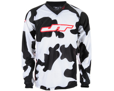 JT Glide Paintball Jersey - Retro Cow - Small (NON-PADDED) (ZYX-2540)