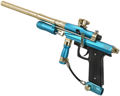 pankun Refurbished - Azodin KPC+ Pump Paintball Gun - Teal/Gold (016-0647)