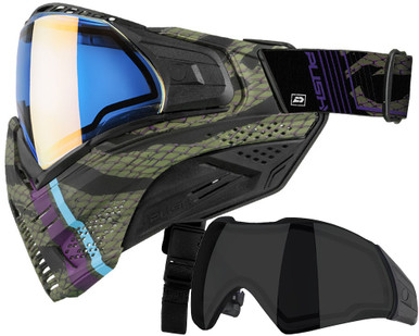 Push Unite Paintball Mask Ear Pice, simple (noir