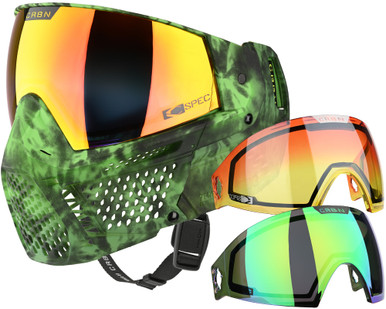 Masque Paintball CRBN Zero GRX Tie-Dye Lagoon - NEUF