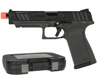 G&G Armament GTP 9 Gas Blow Back Airsoft Pistol - Black/Grey (GAS