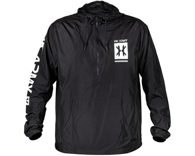 ジャケット・アウター XLARGE MILITARYHOOD JACKET HK Army Cyber Windbreaker Jacket - Black