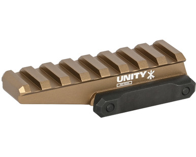 その他 Unity Tactical FAST Optic Riser FDE Unity Tactical FAST Optics Riser - for Absolute Optics +