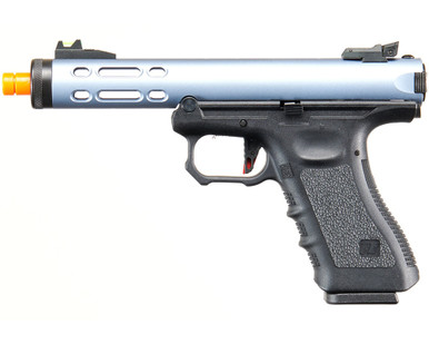 We Tech WE-Tech Galaxy G-Series Gas Blowback Airsoft Pistol - Blue - (WE-GX-001-BL)