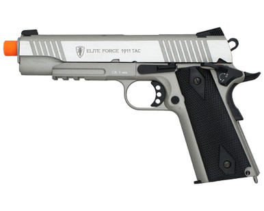 Elite Force 1911 Tac CO2 Blowback Airsoft Pistol - Silver