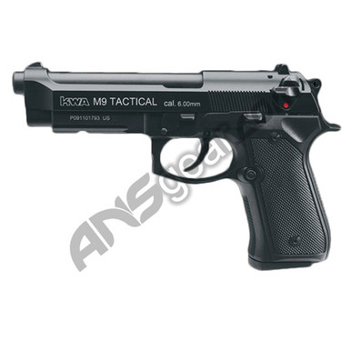 Pistola KWA M9 Tactical de Gas con Retroceso para Airsoft 