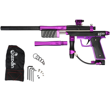 Azodin KP3 Special Edition Kaos Pump Paintball Gun - Black/Purple