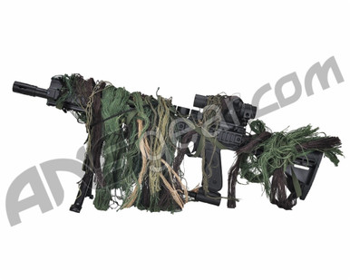 Bushrag Rifle Rag Ghillie Kit - Woodland - ANSgear.com