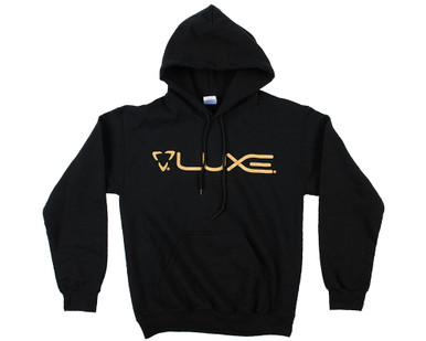 DLX Luxe Hooded Pullover Sweatshirt - Black
