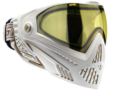 Masque De Paintball Dye I5 Blanc/or - Occasion Avec Boîte D'origine Et Sac De Protection