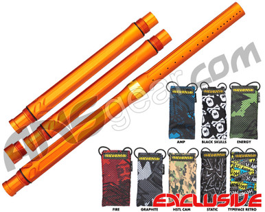 Kit De Canon DLX Freak Jr. XL 14 Fileté Autococker - Orange