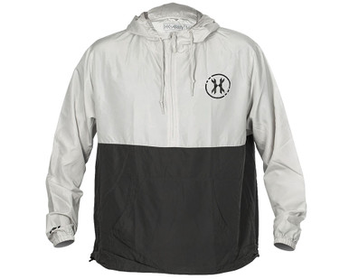 HK Army Slash Zip Up Windbreaker Jacket - Slate