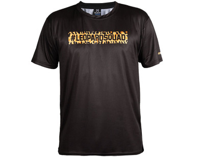 Lot De 2 T-shirts HK Army Dri-Fit – Roi Léopard Tchad Bouchez, Noir, Taille XXL, Neufs
