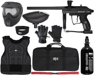Kit De Protection Paintball Kingman Spyder Xtra - Niveau 1 - Violet Taille Grand/X-Large - Neuf