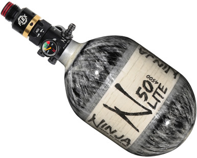 Ninja Lite Carbon Fiber Air Tank - 50/4500 w/ Flex Adjustable