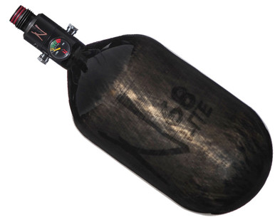 Bouteille D'air Comprimé Carbone JT Ultra Fibre 80/4500 Avec Régulateur FLO – Noir/Gris