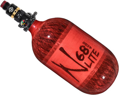 Ninja Lite Carbon Fiber Air Tank - 68/4500 w/ Flex Adjustable