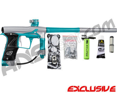 Planet Eclipse Geo 3 Paintball Gun - Silver/Teal